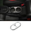 For 2007-2010 Jeep Wrangler JK JKU Front Water Cup Holder Cover Trim