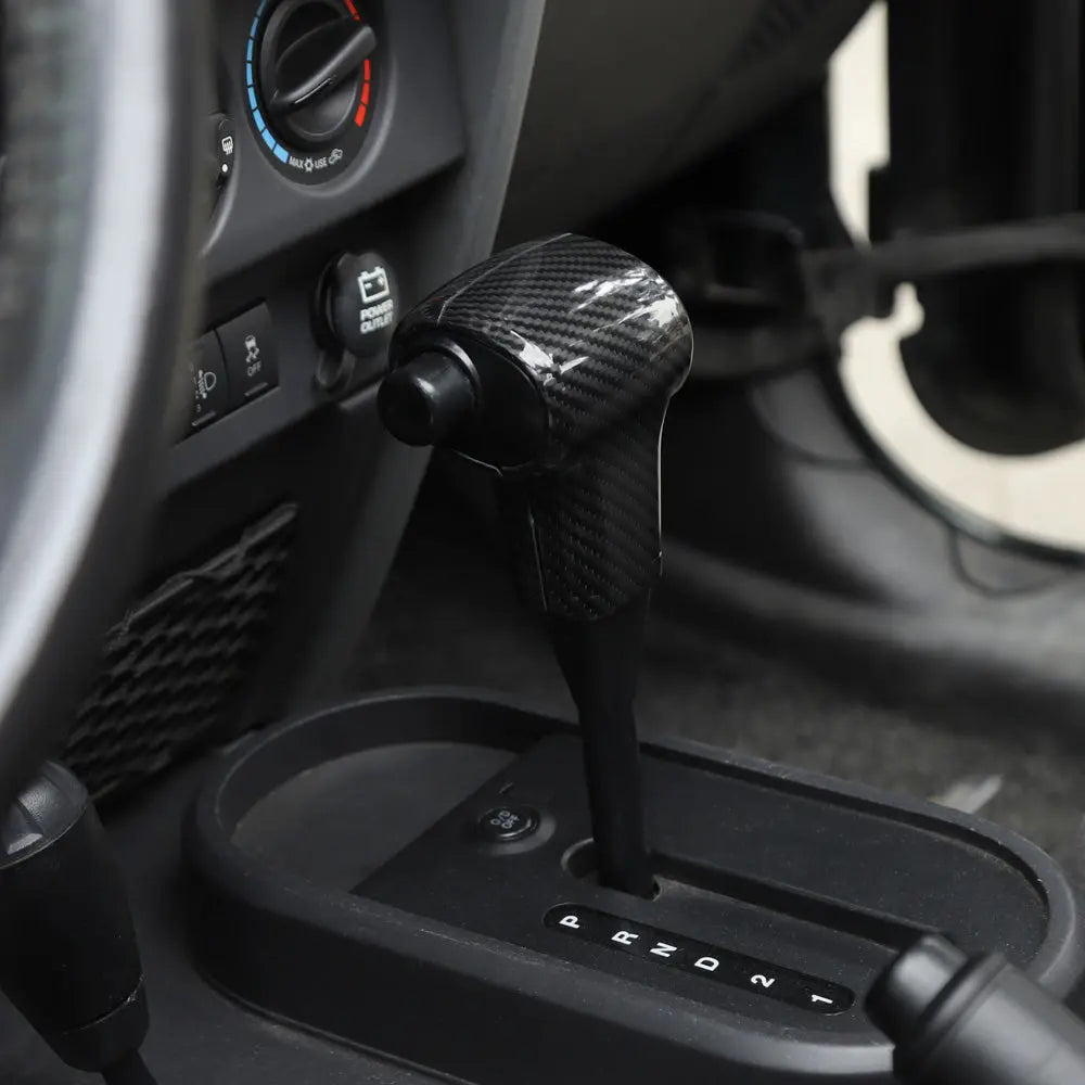 For 2007-2010 Jeep Wrangler JK JKU Gear Shift Shift Knob Cover Trim Decor