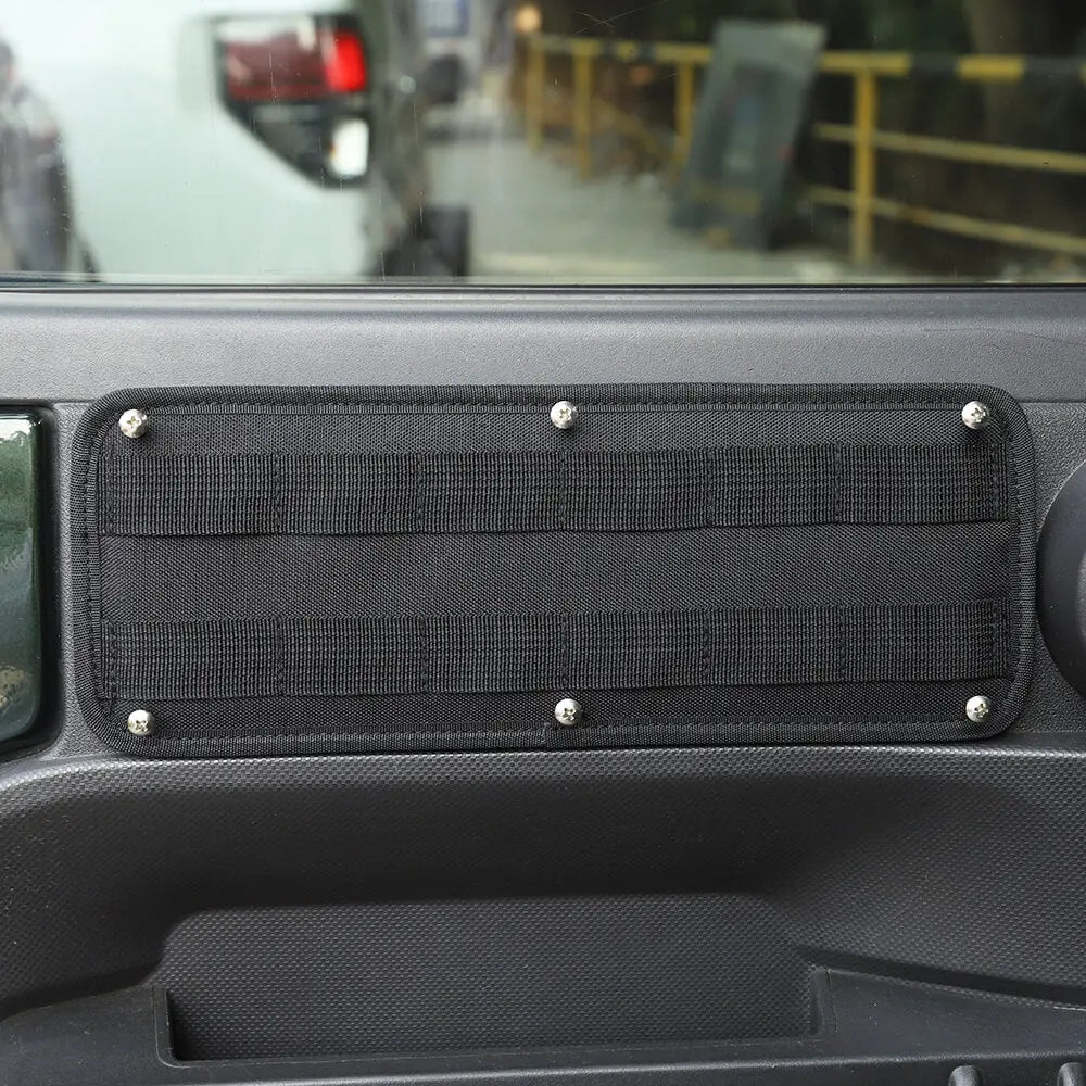 For 2007-2010 Jeep Wrangler JK JKU Inner Front Door Pocket Storage Tactical Hanging Board