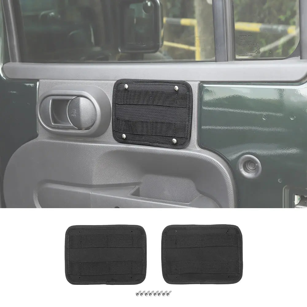 For 2007-2010 Jeep Wrangler JK JKU Inner Front Door Pocket Storage Tactical Hanging Board