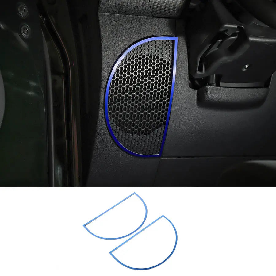 For 2007-2010 Jeep Wrangler JK JKU Interior Cover Trim Full Set Available Separately Blue