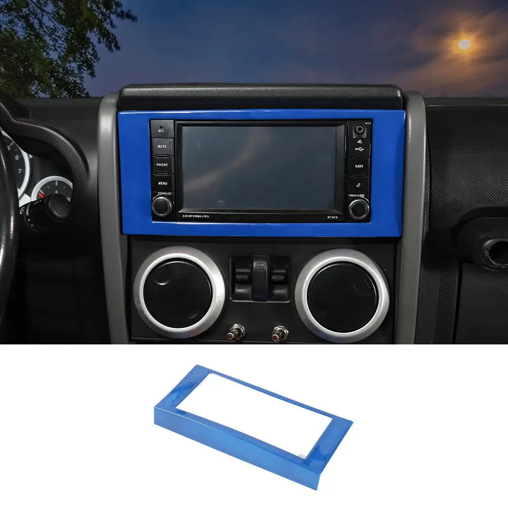 For 2007-2010 Jeep Wrangler JK JKU Interior Cover Trim Full Set Available Separately Blue
