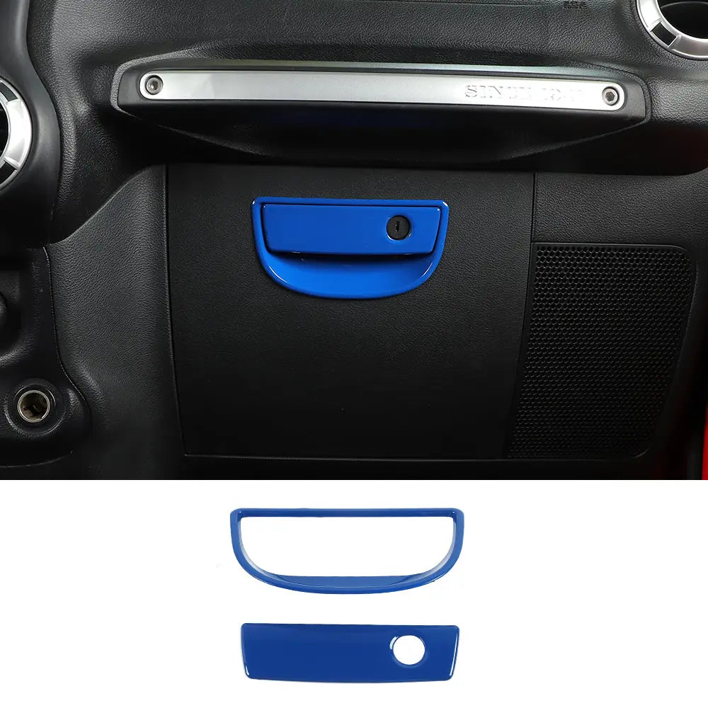 For 2007-2010 Jeep Wrangler JK JKU Interior Cover Trim Full Set Available Separately Blue