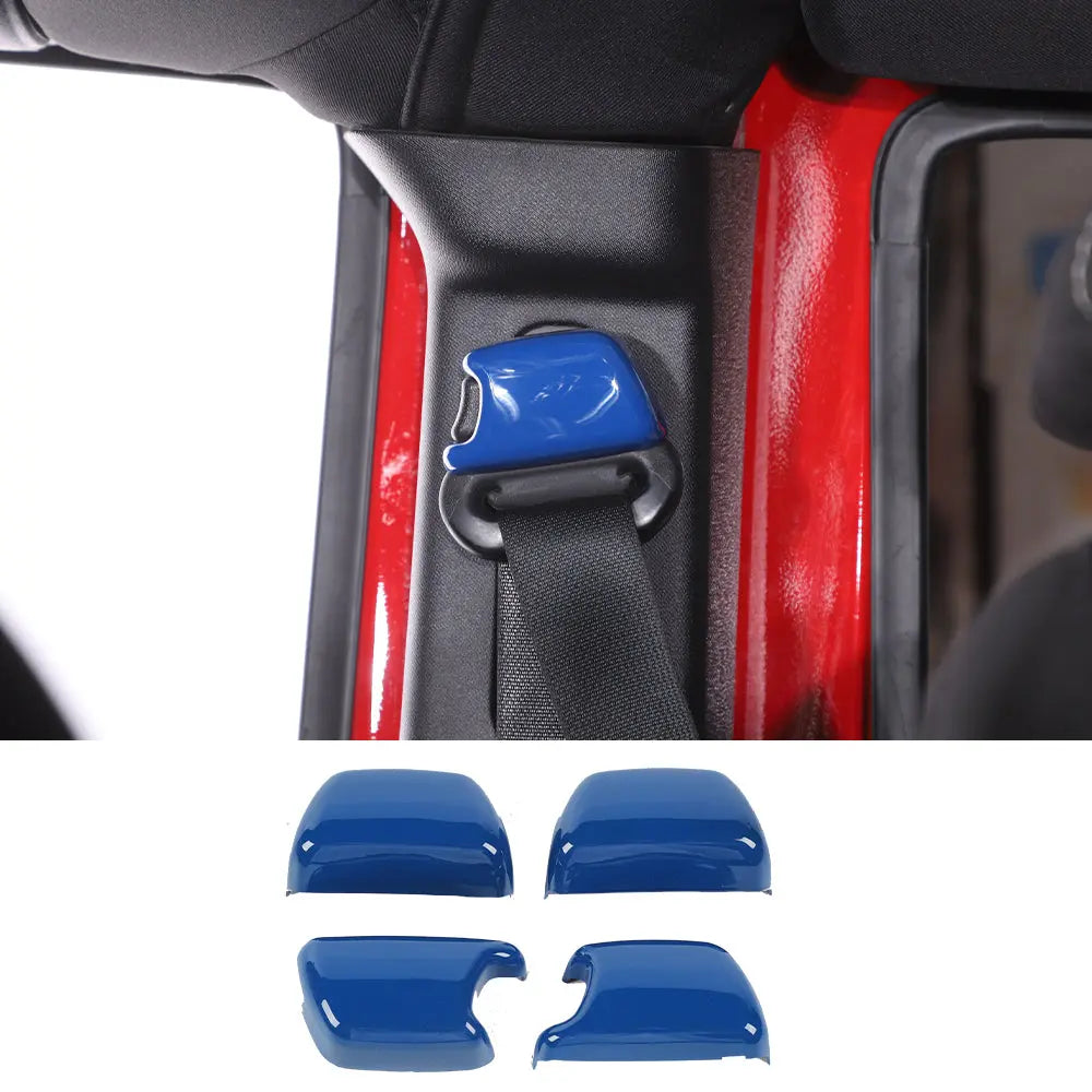 For 2007-2010 Jeep Wrangler JK JKU Interior Cover Trim Full Set Available Separately Blue