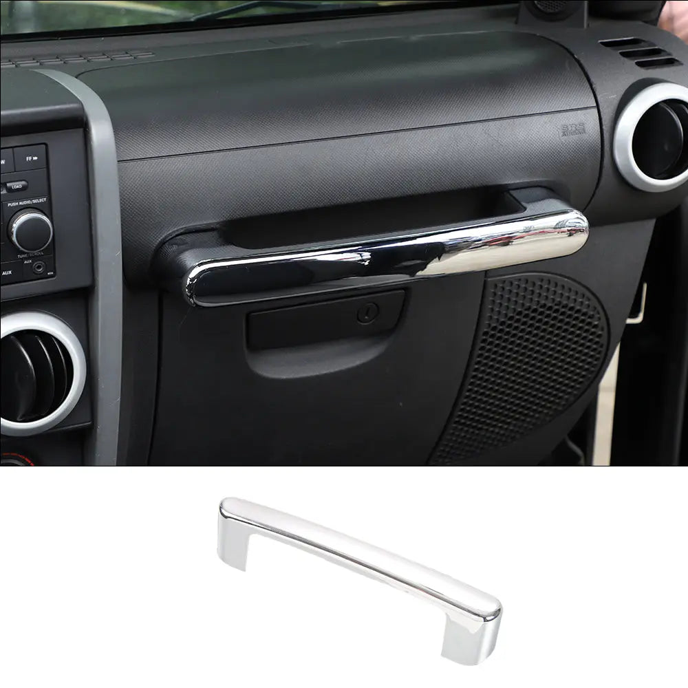 For 2007-2010 Jeep Wrangler JK JKU Passenger Seat Grab Handle Cover Frame Trim
