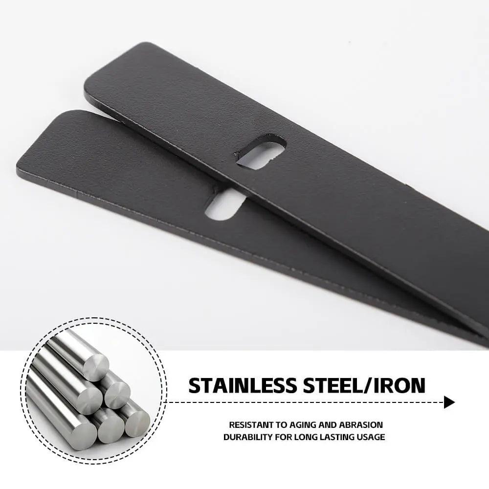 For 2007-2010 Jeep Wrangler JK Metal Center Console Armrest Box Safety Panel Cover