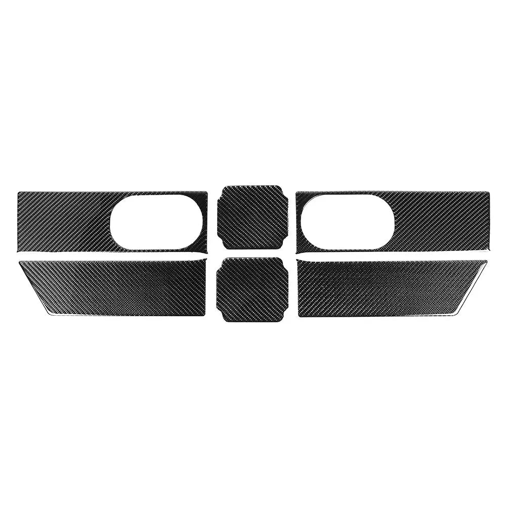 For 2007-2010 Jeep Wrangler JKU 4Doors Rear Door Decoration Sticker Trim Kit