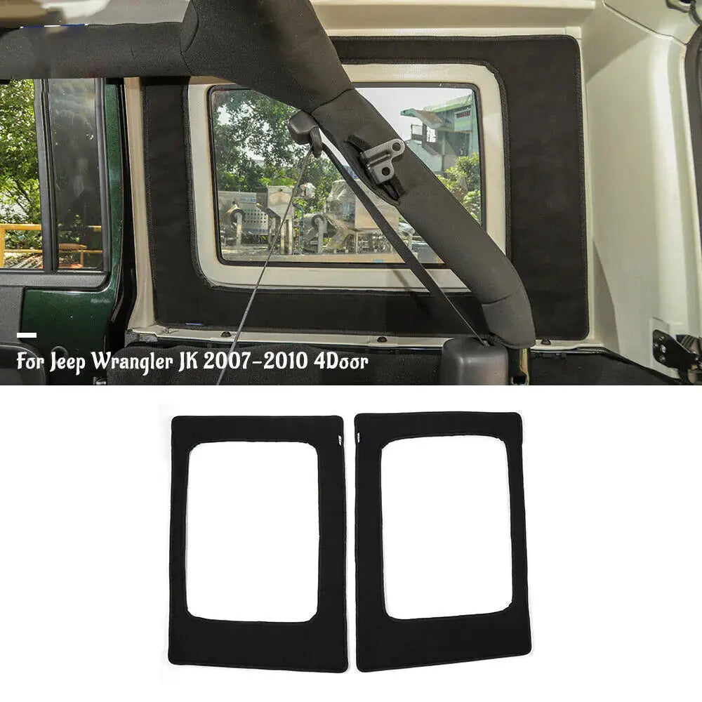 For 2007-2010 Jeep Wrangler JKU Rear Window Heat Insulation Cotton