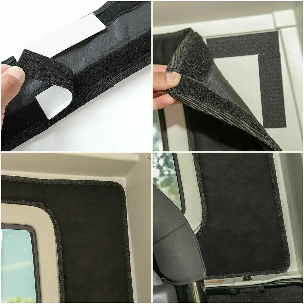 For 2007-2010 Jeep Wrangler JKU Rear Window Heat Insulation Cotton