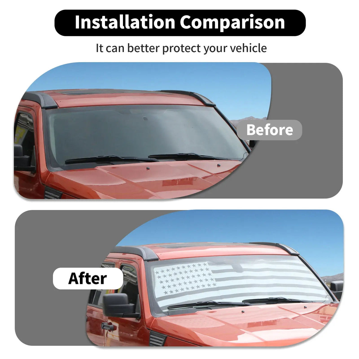 For 2007-2012 Jeep Liberty Windshield Sun Shade Car Sunshades