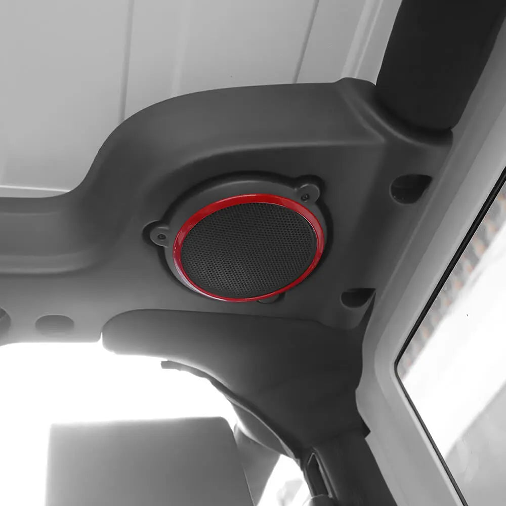 For 2007-2014 Jeep Wrangler JK A-pillar/Car Roof Horn Trim Ring Cover