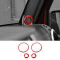 For 2007-2014 Jeep Wrangler JK A-pillar/Car Roof Horn Trim Ring Cover