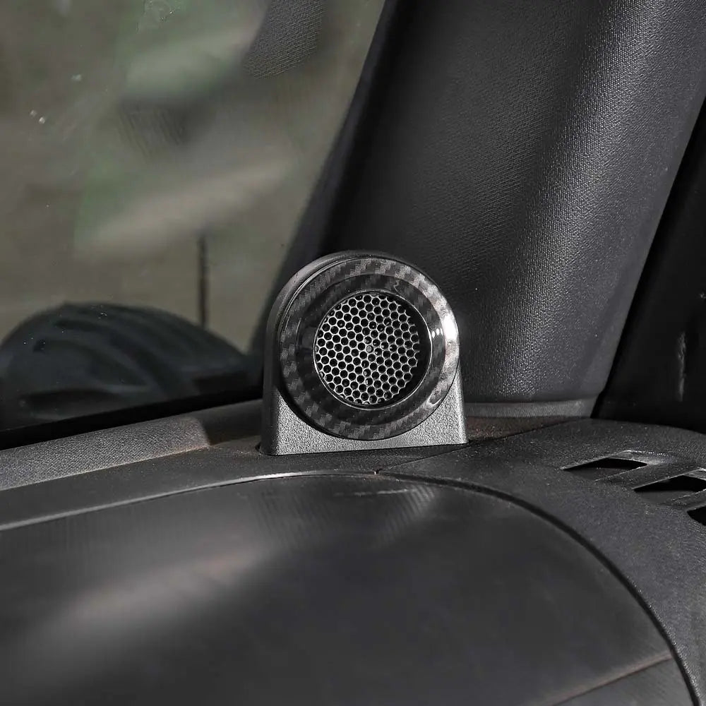 For 2007-2014 Jeep Wrangler JK JKU A-Pillar Speaker Ring Cover Trim