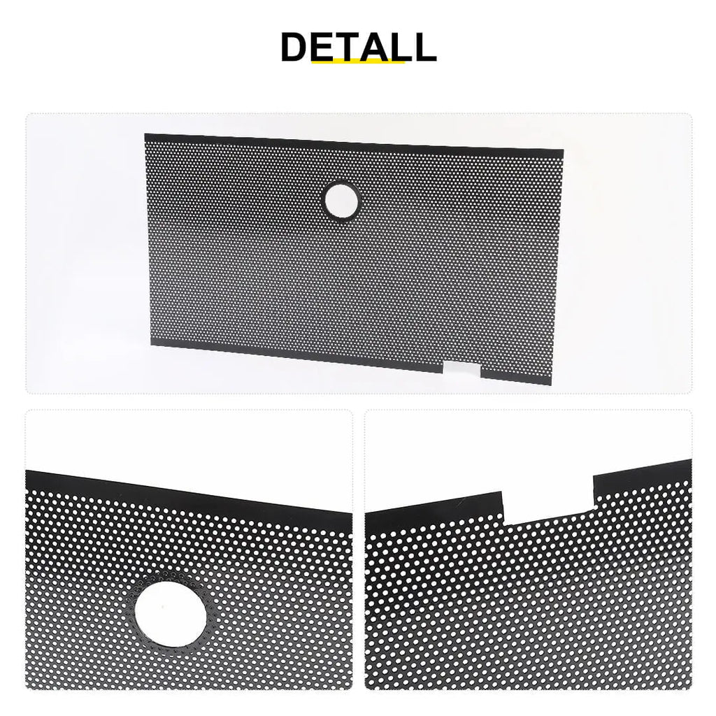 For 2007-2015 Jeep Wrangler JK Front Grille Mesh Tablet Insect Proof Net Accessories