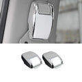 For 2007-2016 Jeep Compass/2011-2016 Patriot Interior Seat Safety Belt Button Cover Trim
