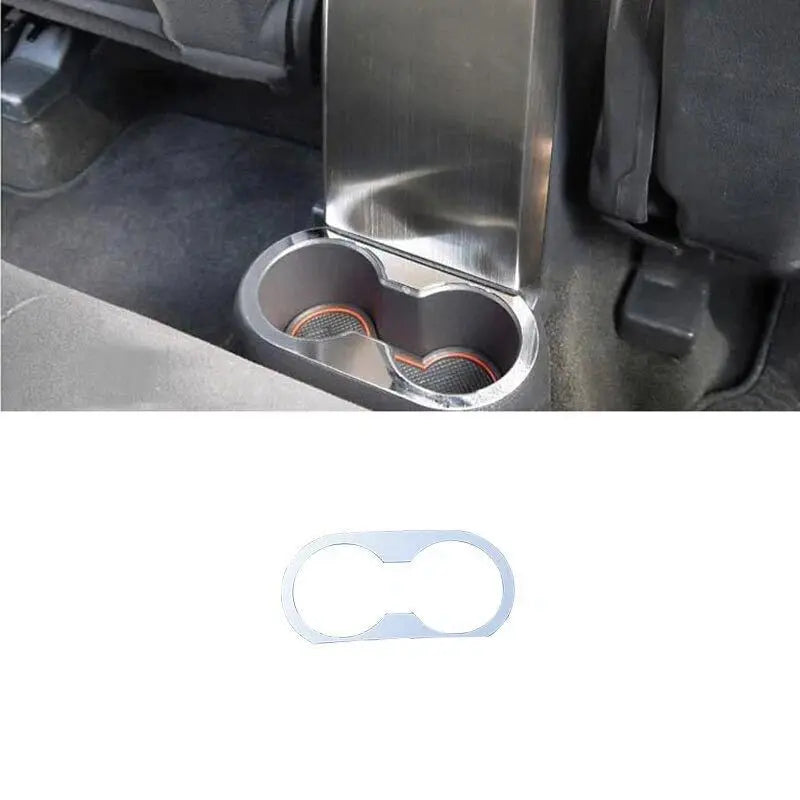 For 2007-2016 Jeep Compass/2011-2016 Patriot  Rear cup holder panel Trim Cover