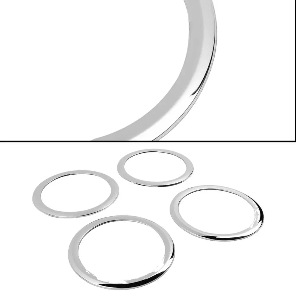 For 2007-2016 Jeep Compass/2011-2016 Jeep Patriot Car Door Speaker Horn Collar Frame Ring Trim
