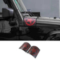 For 2007-2018 Jeep Wrangler JK Hood Body Armor Corner Cover Guards