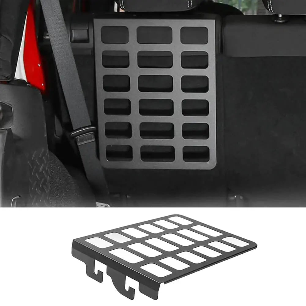 For 2007–2018 Jeep Wrangler JK JKU – Rear Seat & Trunk MOLLE Panel | Modular Tactical Storage System