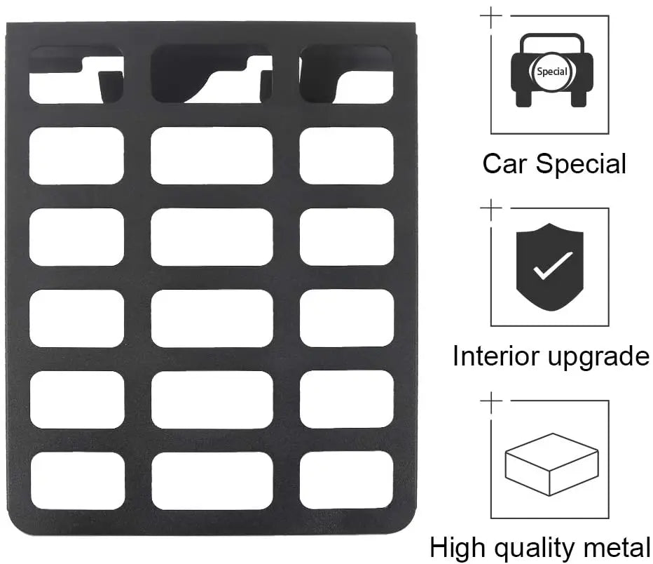 For 2007–2018 Jeep Wrangler JK JKU – Rear Seat & Trunk MOLLE Panel | Modular Tactical Storage System