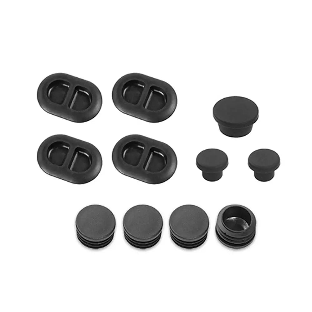For 2007-2018 Jeep Wrangler JK 11x Tailgate Hole Floor Drain Chassis Plugs Dustproof