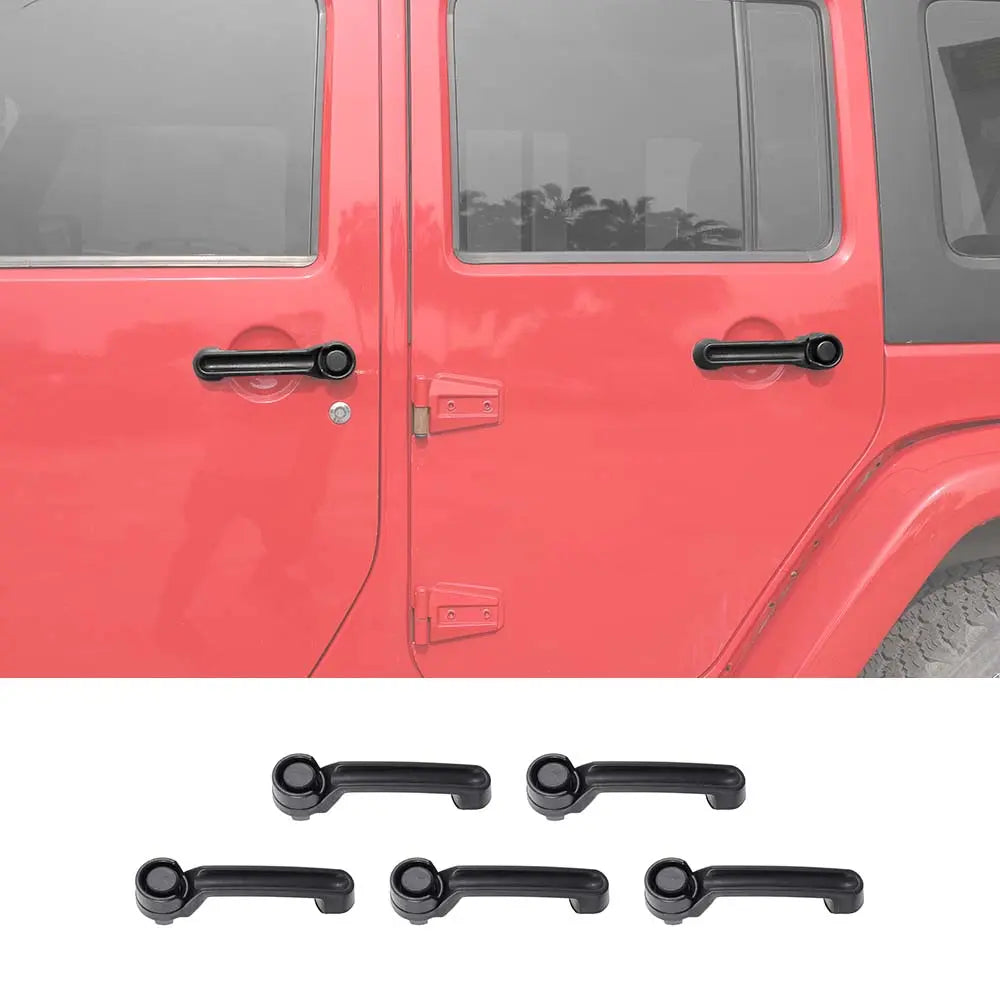 For 2007-2018 Jeep Wrangler JK 2/4 Door Exterior Door Handle and Tailgate Original Car Accessories
