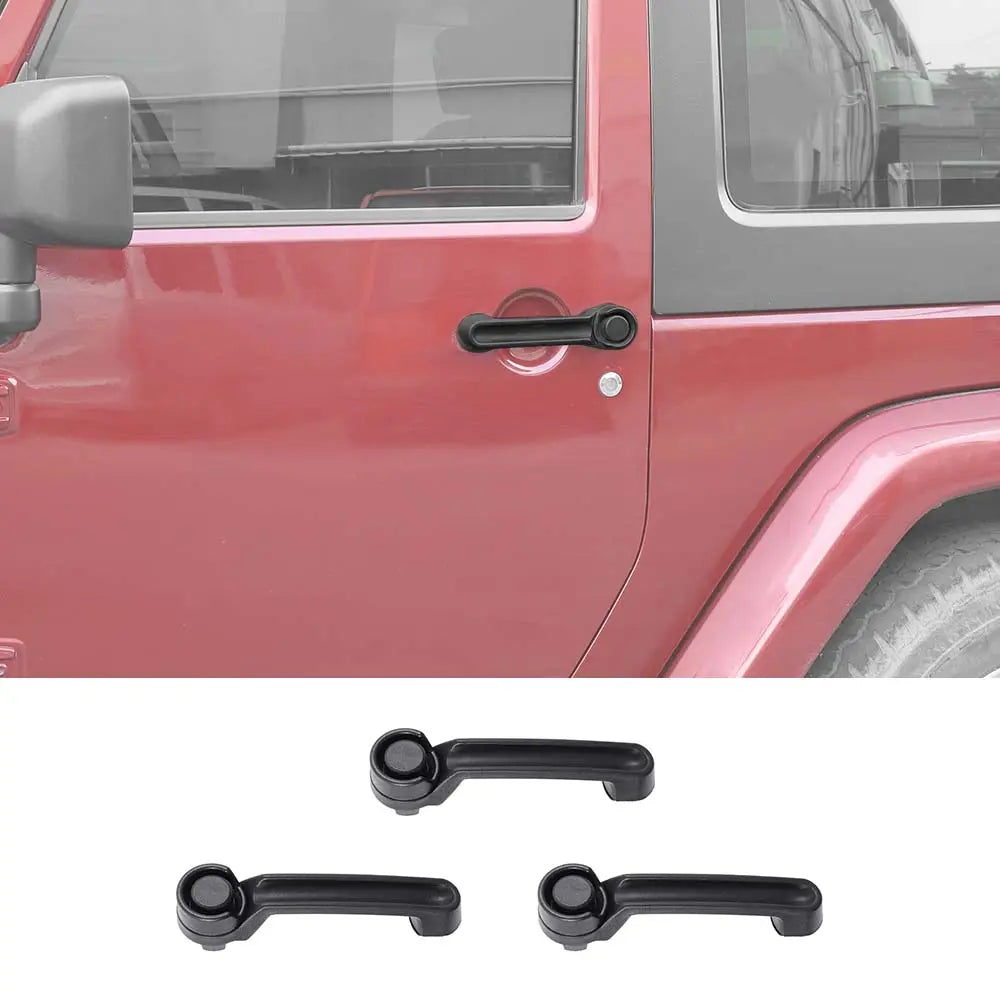 For 2007-2018 Jeep Wrangler JK 2/4 Door Exterior Door Handle and Tailgate Original Car Accessories