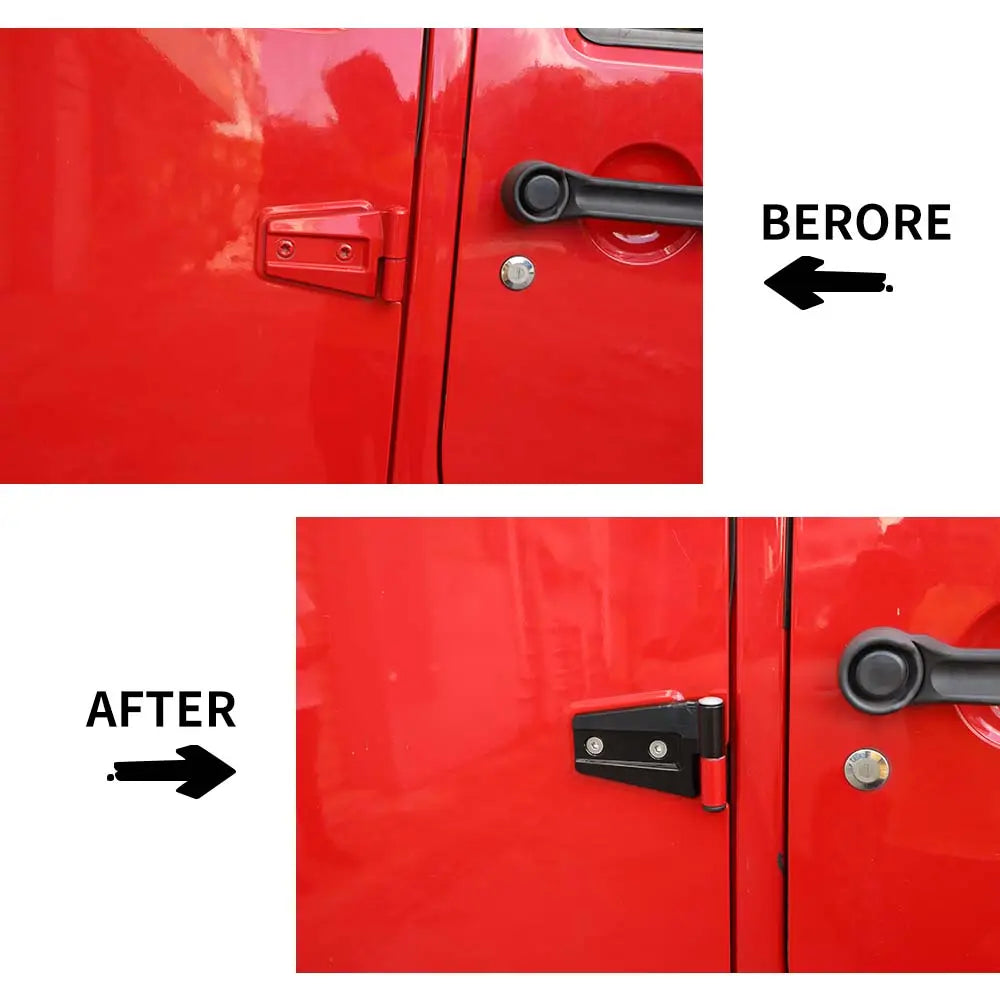 For 2007-2018 Jeep Wrangler JK 2/4-Door Iron Replace Engine Hood Hinge Door Hinge Original Car Parts