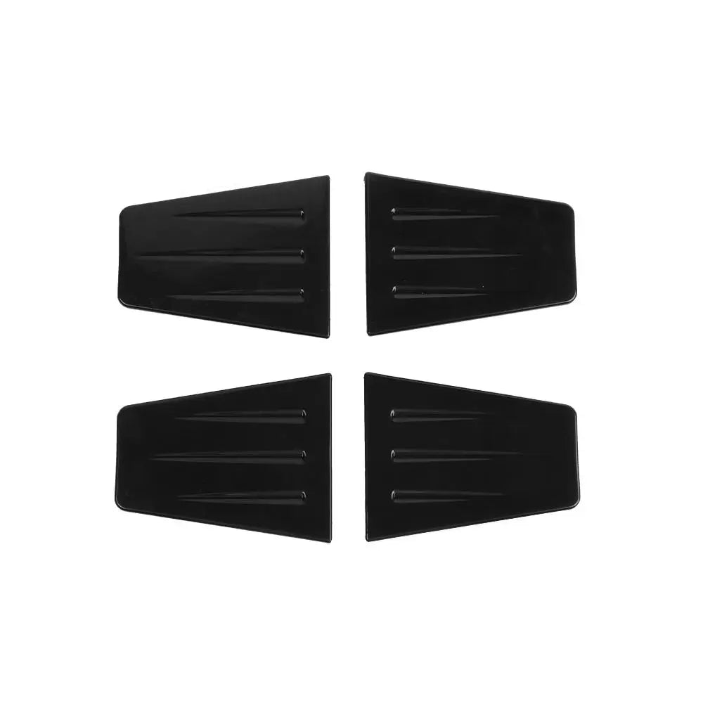For 2007-2018 Jeep Wrangler JK 2 Door Hinge Cover Trim Upgrade Black