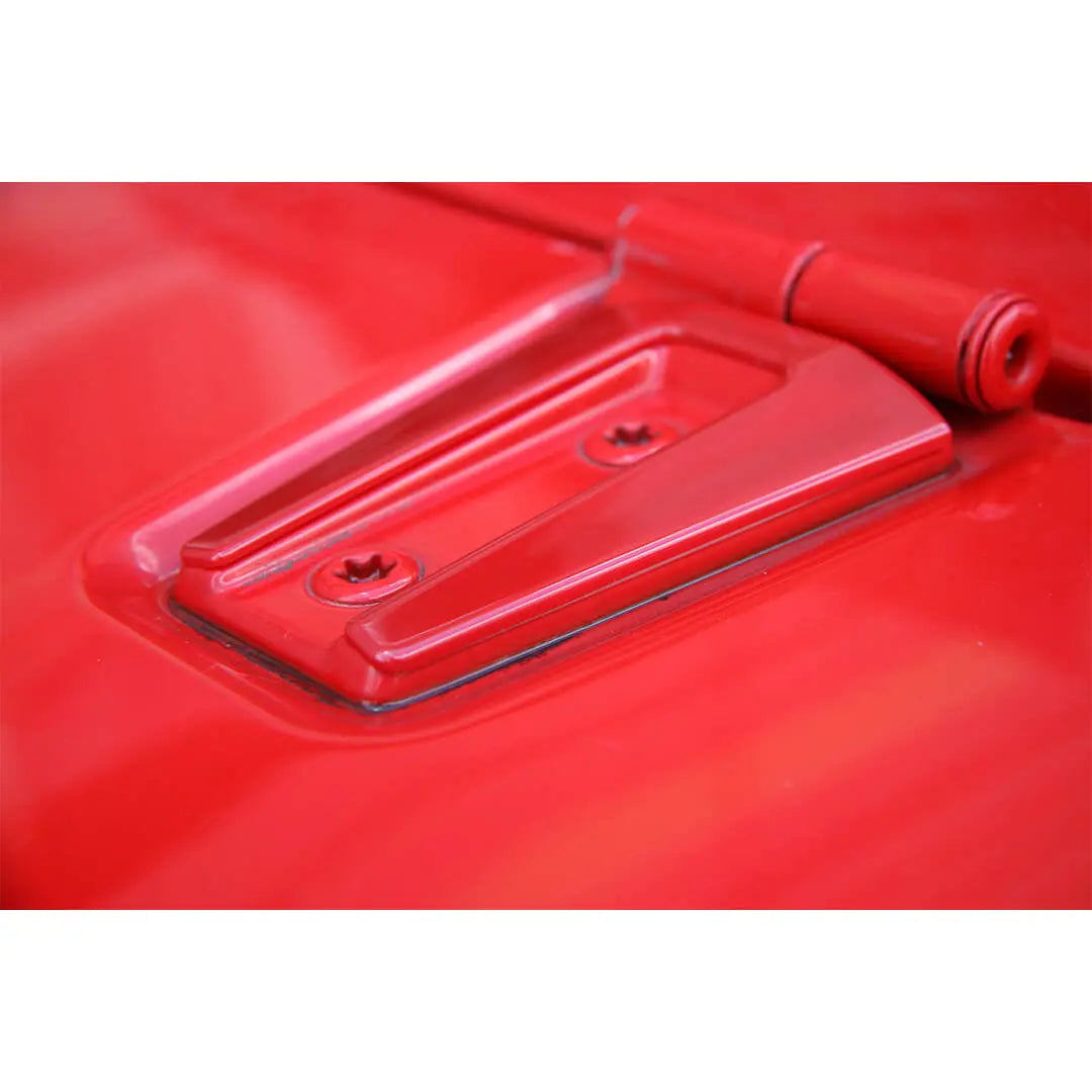 For 2007-2018 Jeep Wrangler JK 2 Door Hood Hinge & Door Hinge Cover Trim Kit (6 pcs)