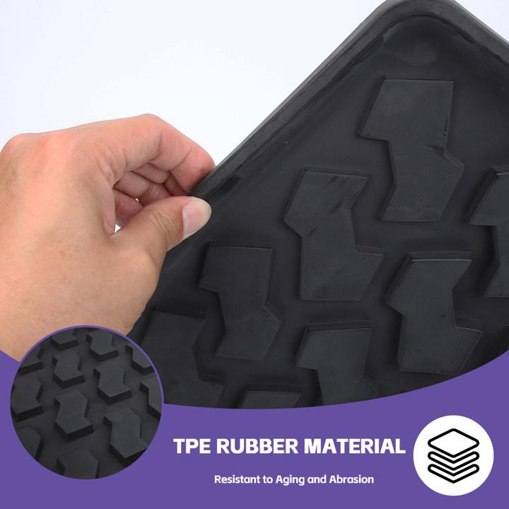 For 2007-2018 Jeep Wrangler JK 2-Door Waterproof Car Floor Foot Mats Replacement