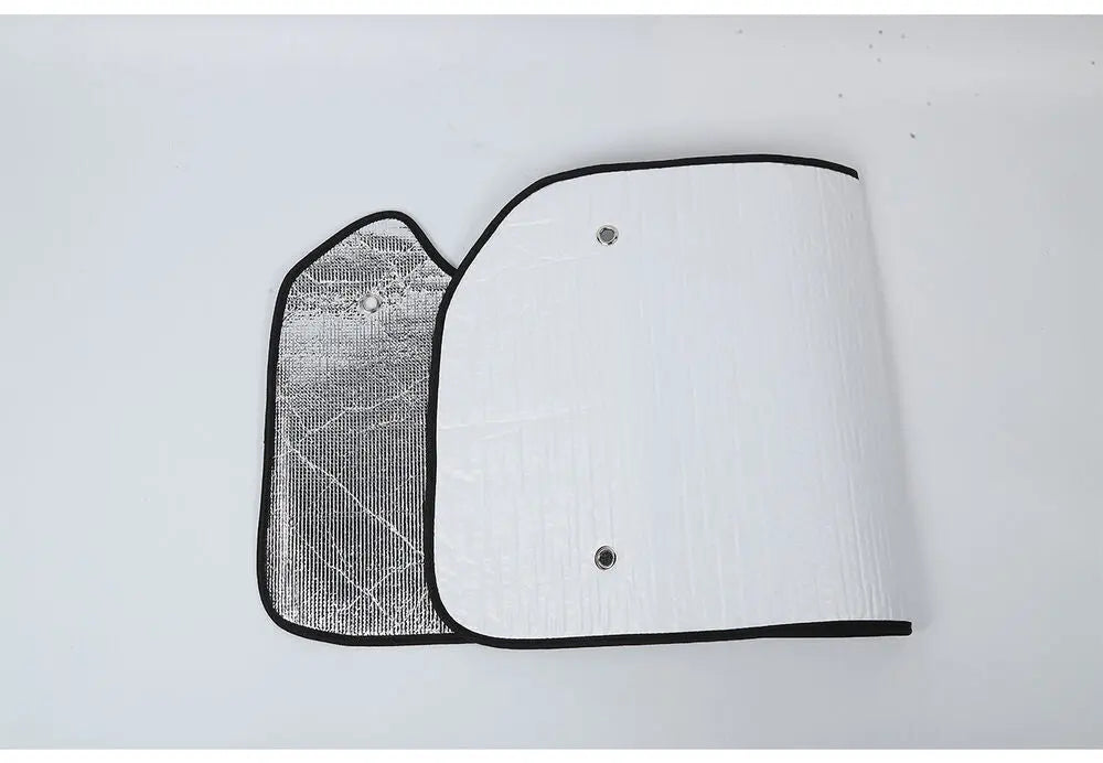For 2007-2018 Jeep Wrangler JK 2-Door Windshield Full Window Sunshade Visors Full Set UV Block Cover×6