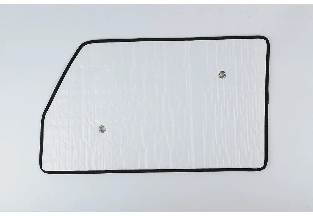 For 2007-2018 Jeep Wrangler JK 2-Door Windshield Full Window Sunshade Visors Full Set UV Block Cover×6