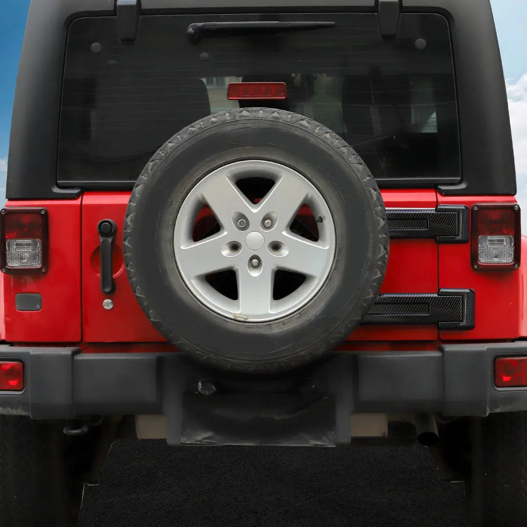 For 2007-2018 Jeep Wrangler JK 2-Door/Hood/Tailgate Hinge Trim Cover Kit (8 pcs)