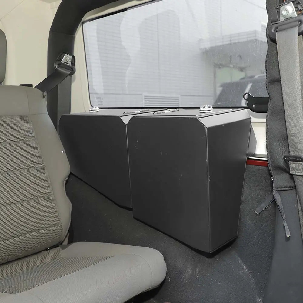 For 2007-2018 Jeep Wrangler JK 2-Dr Trunk Security Storage Box with Combination Lock