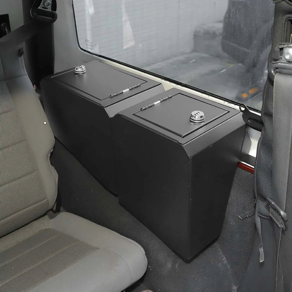 For 2007-2018 Jeep Wrangler JK 2-Dr Trunk Security Storage Box with Combination Lock