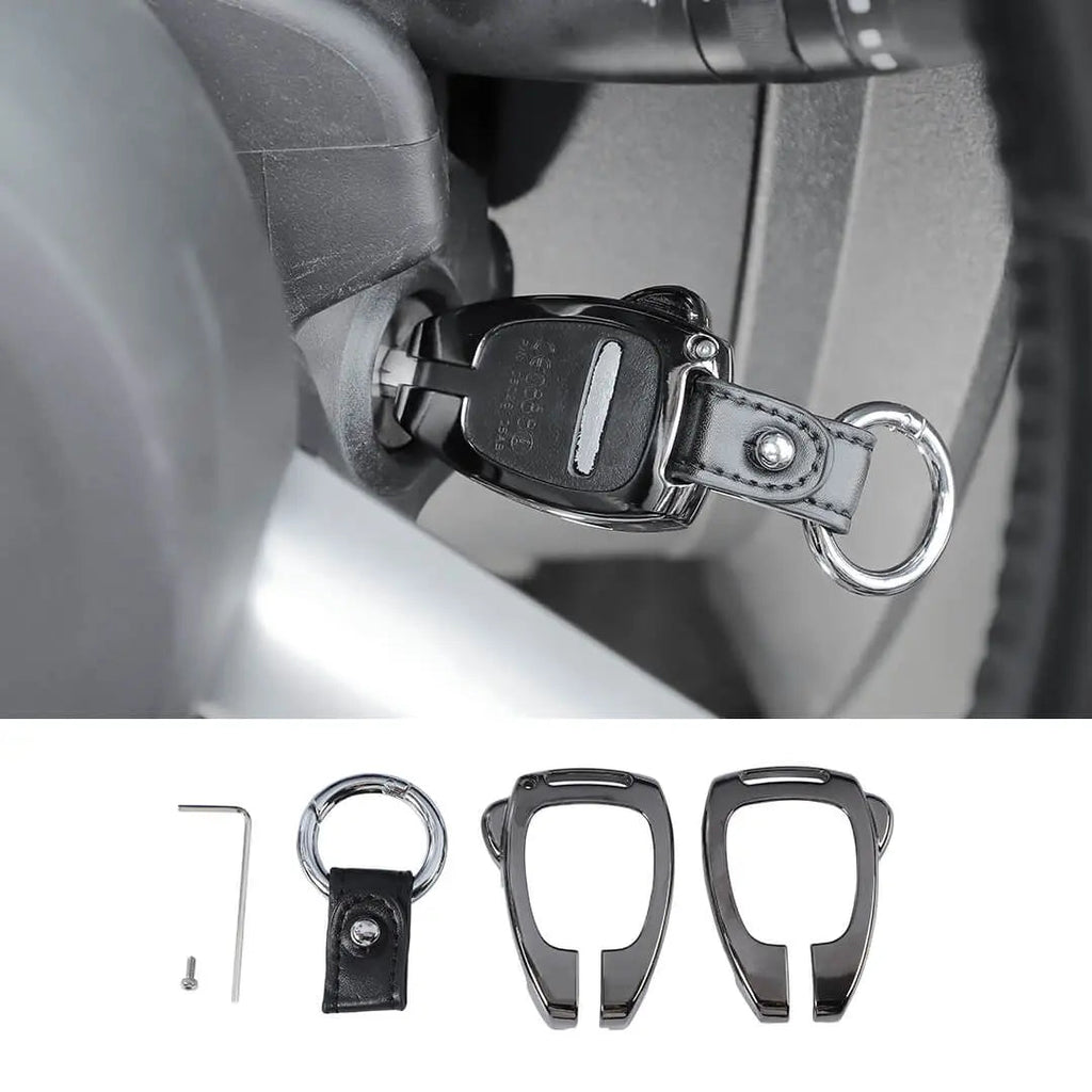 For 2007-2018 Jeep Wrangler JK/2008-2016 Compass/2011-2016 Patriot Key Fob Cover Case Box Protection