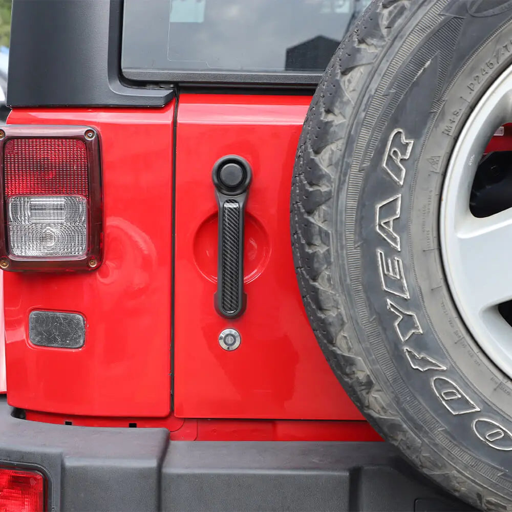 For 2007-2018 Jeep Wrangler JK 2Door Door Handle Trim Cover Strips Trim