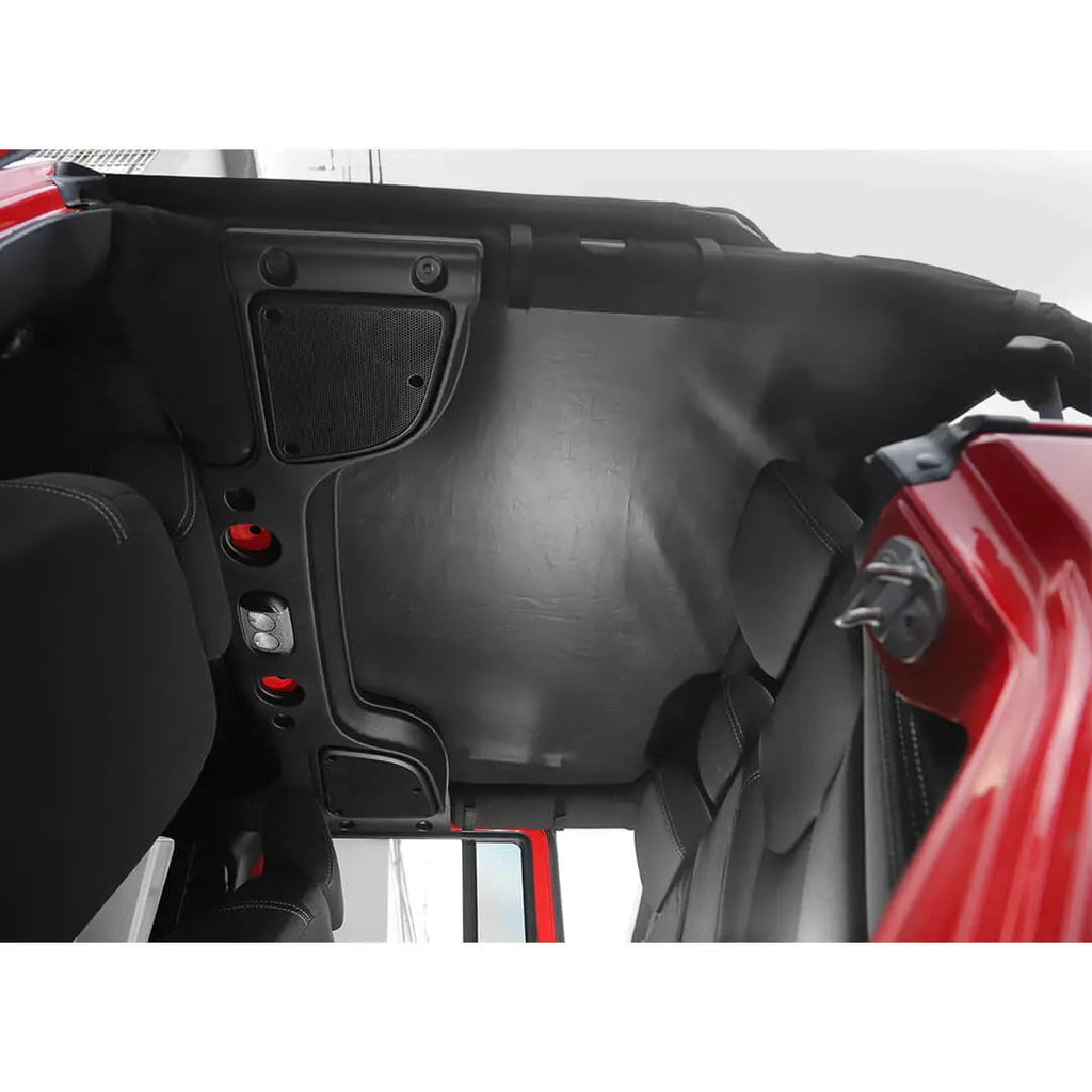For 2007-2018 Jeep Wrangler JK 4 Door Sunshade Soft Top Sunbonnet Nylon Fabric