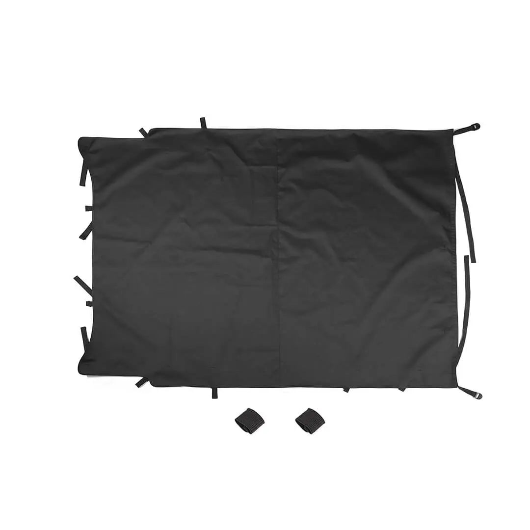 For 2007-2018 Jeep Wrangler JK 4 Door Sunshade Soft Top Sunbonnet Nylon Fabric