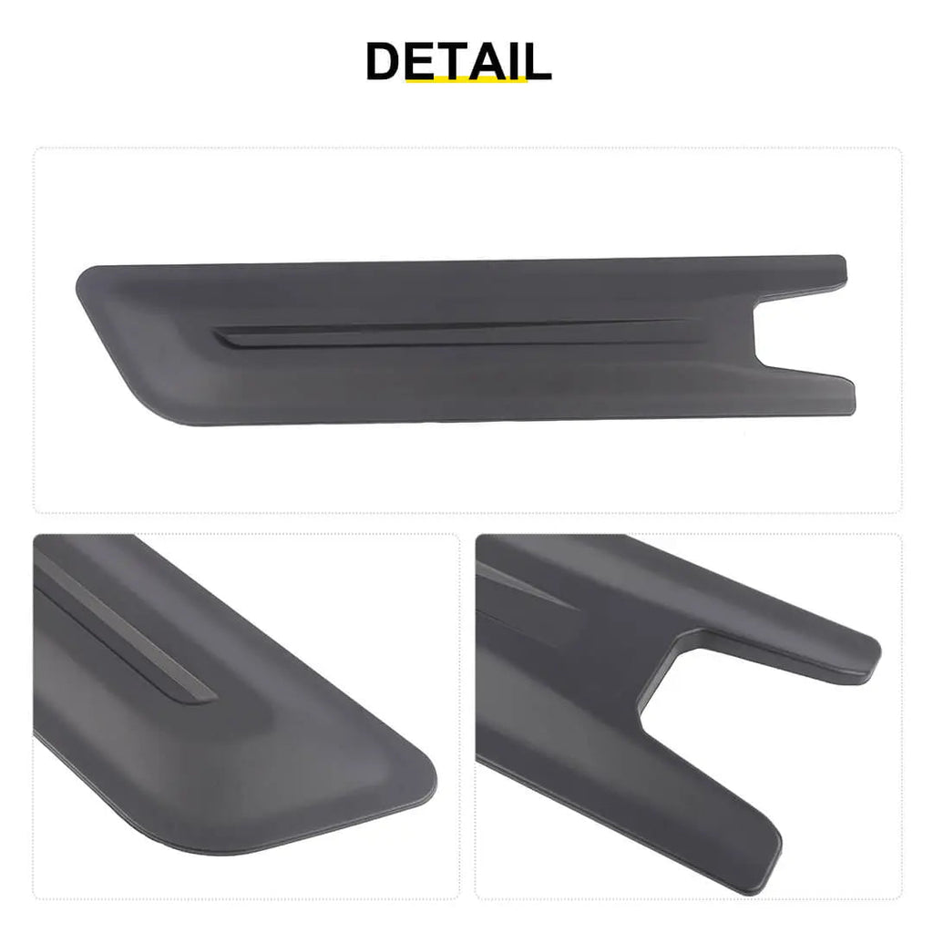 For 2007-2018 Jeep Wrangler JK 4-Door Version Car Door Anti Scratch Protective Panel Cover (4 pcs)