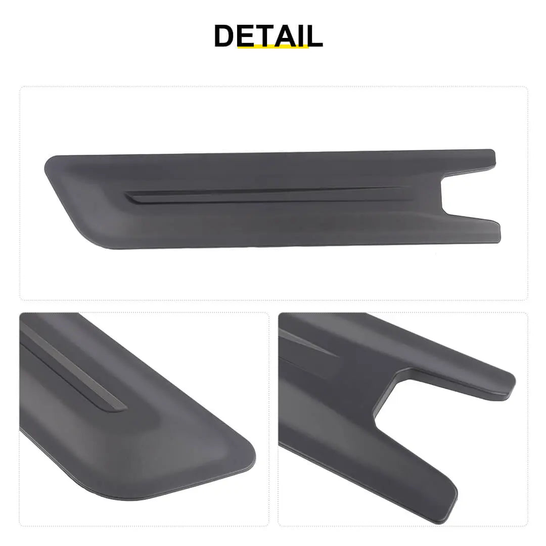 For 2007-2018 Jeep Wrangler JK 4-Door Version Car Door Anti Scratch Protective Panel Cover (4 pcs)