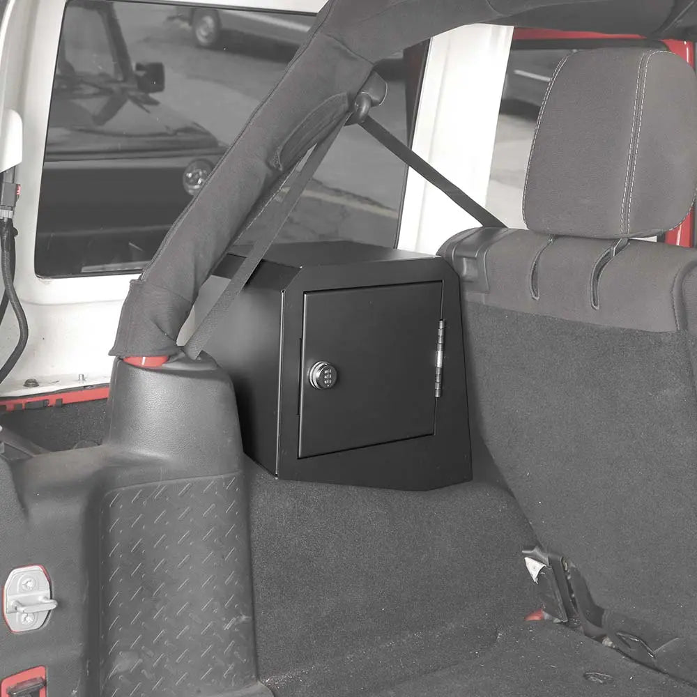 For 2007-2018 Jeep Wrangler JK 4-Dr Trunk Security Storage Box with Lock