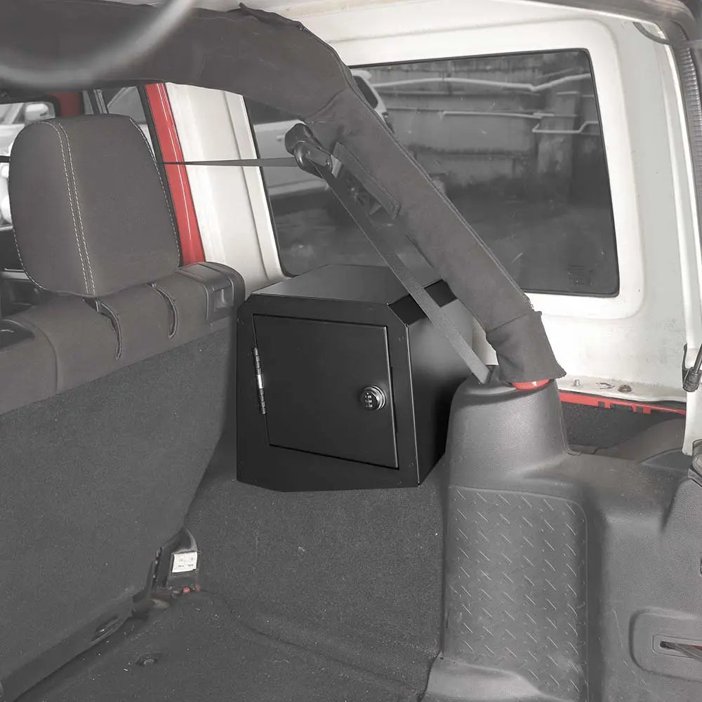 For 2007-2018 Jeep Wrangler JK 4-Dr Trunk Security Storage Box with Lock