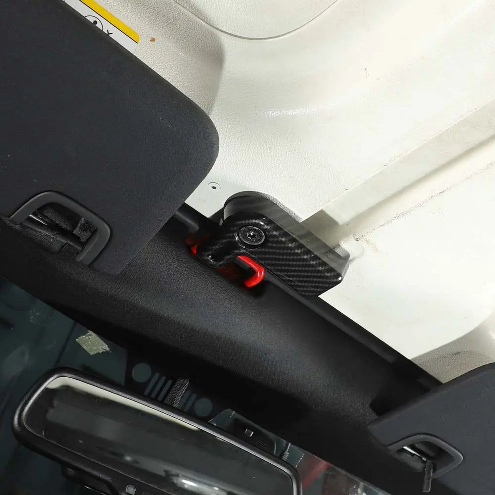 For 2007-2018 Jeep Wrangler JK 4 x Hardtop Release Roof Remove Handle Cover Trim ABS