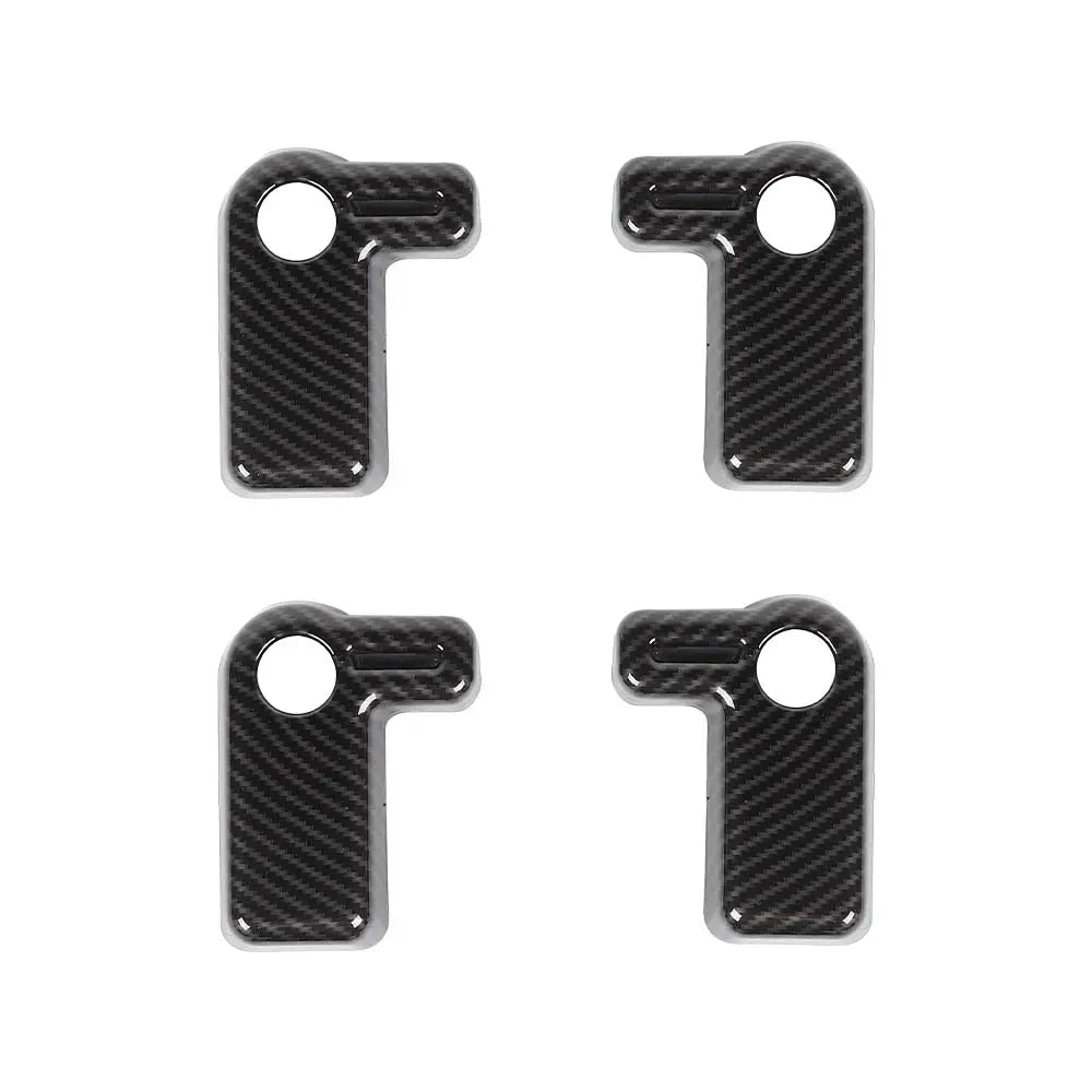 For 2007-2018 Jeep Wrangler JK 4 x Hardtop Release Roof Remove Handle Cover Trim ABS