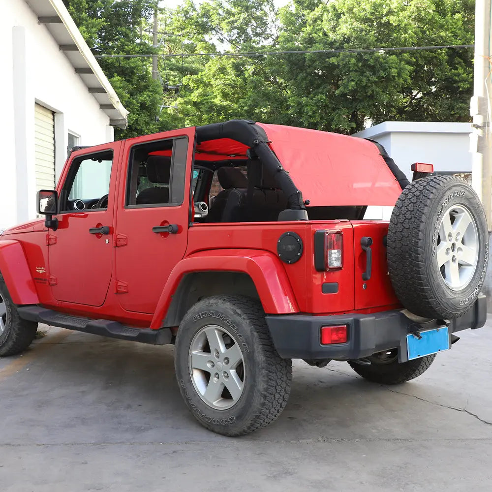 For 2007-2018 Jeep Wrangler JK 4Door Cargo Sun Screen Shade Insulation Net