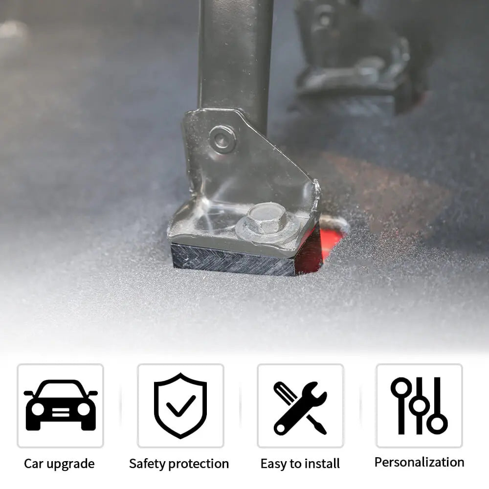 For 2007-2018 Jeep Wrangler JK 7 Set Seat Jackers, Seat Recline Kit, Seat Riser Brackets, Seat Lift Kit & Seat Angle Adjusters