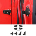 For 2007-2018 Jeep Wrangler JK 8/16 x Powder Coat Door Hinges Replaced Car Parts 2/4-Door