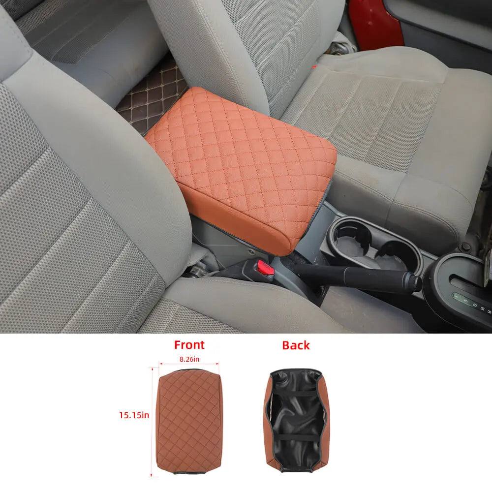 For 2007-2010 Jeep Wrangler JK Armrest Box Cushion Cover Cloth Pad